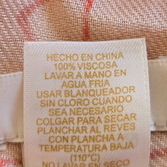 kate spade Flamingoes Scarf Summer Lightweight - Picture 9 of 10